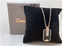 Collana Zancan Uomo in Argento EXC360R-N ZANCAN - EXC360R-N ZANCAN